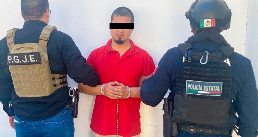 Aprehenden PGJE y SSPE a prófugo de la justicia imputado por secuestro agravado