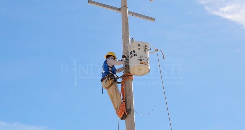 Impulsa Ayuntamiento La Paz obras de electrificación en distintos puntos del municipio
