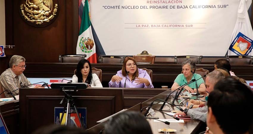 Reinstala gobierno del estado comité PROAIRE