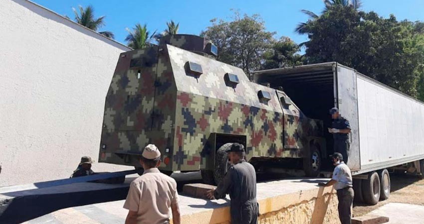 Lozalizan vehículos clonados de Sedena con blindaje artesanal