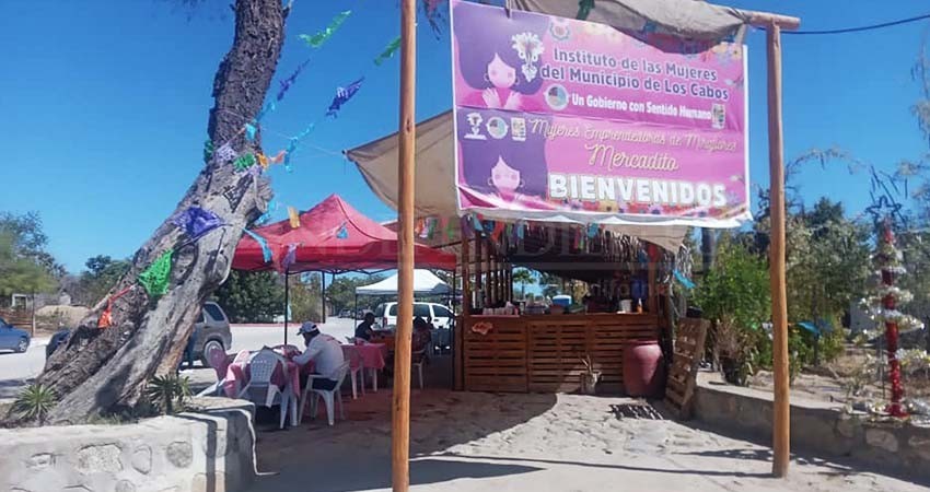 Gobierno de Los Cabos invita a visitar el Mercadito Mujeres Emprendedoras Miraflores