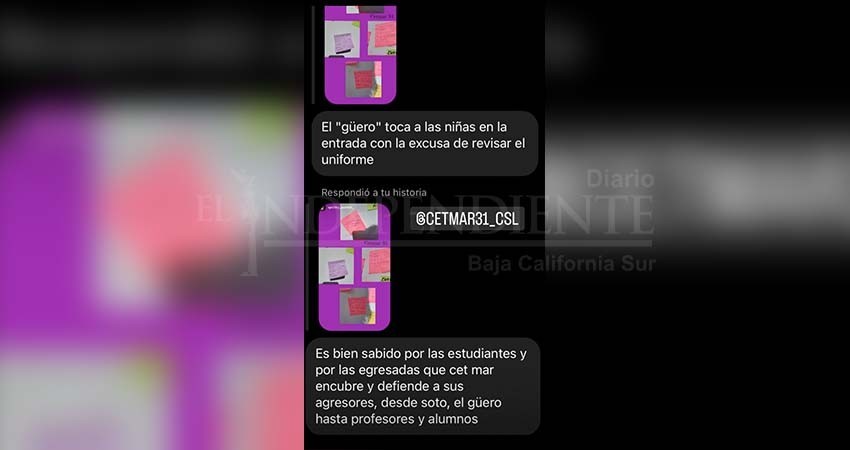 Denuncian alumnas de CETMAR casos de acoso sexual, por parte de docentes