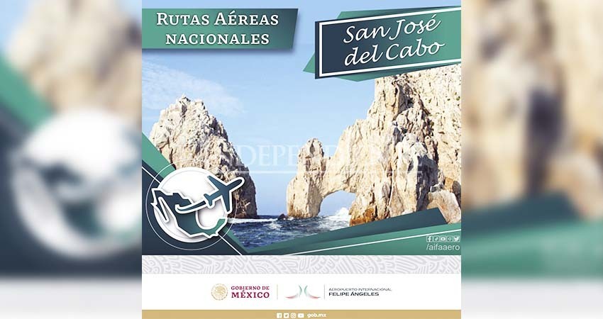 Ruta directa entre Los Cabos y AIFA registra 87% de ocupación