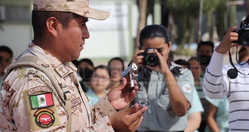 Refrenda el Ejército Mexicano su compromiso de salvaguardar la integridad de la población