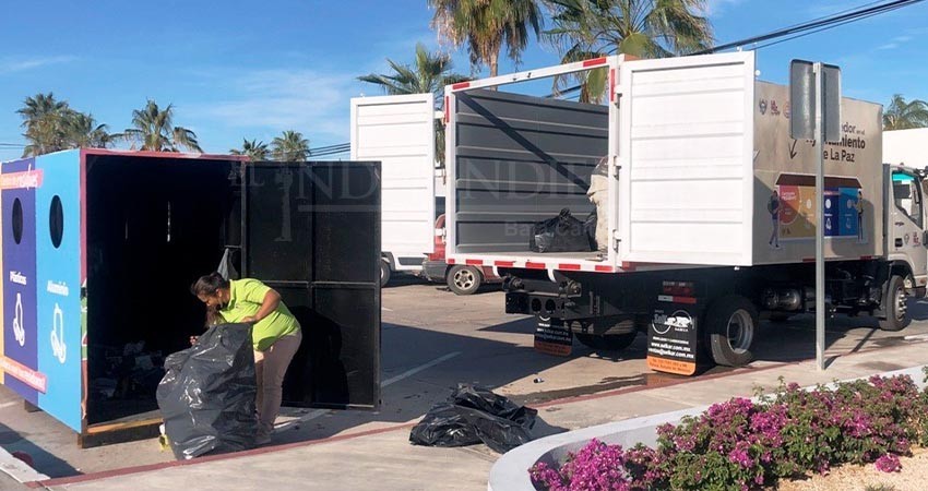 Invitan a la ciudadanía al uso correcto de los contenedores de la “Ruta Cero”