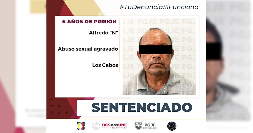 Sentencian a 6 años de prisión al culpable de abuso sexual agravado