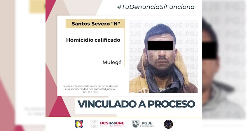 Esclarecen homicidio calificado con ventaja cometido en Vizcaíno
