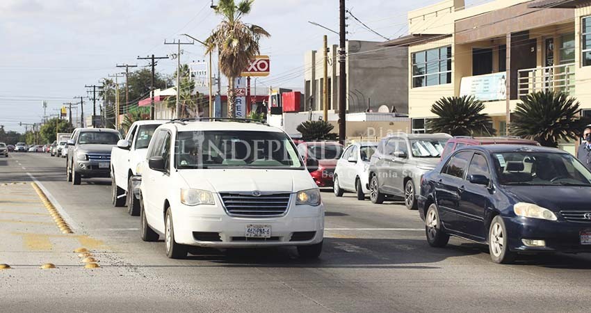La Paz, municipio con mayor parque vehicular de todo BCS