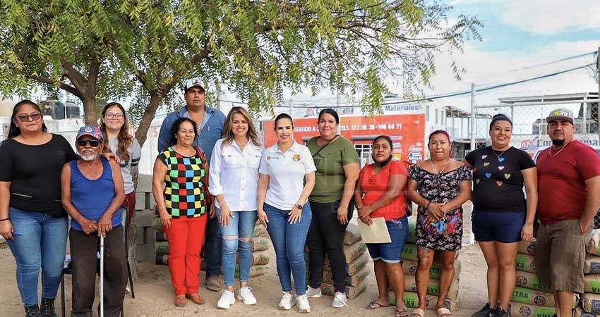 Se beneficiaron familias de Los Cabos con Programa Mujeres que Transforman