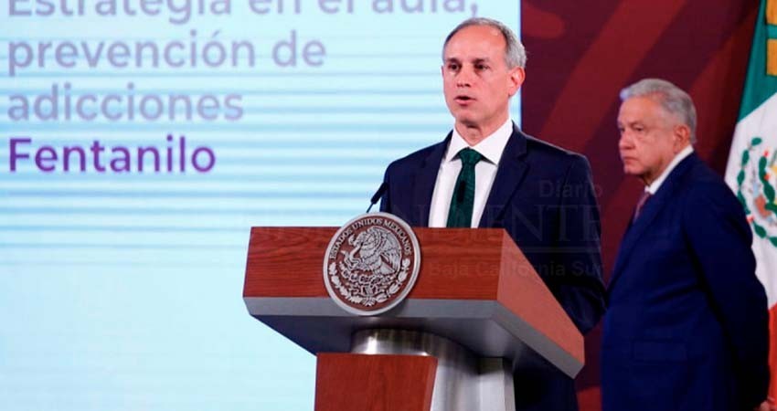 Hay rutas de fentanilo de EU a México: López-Gatell; 'problema es importado'