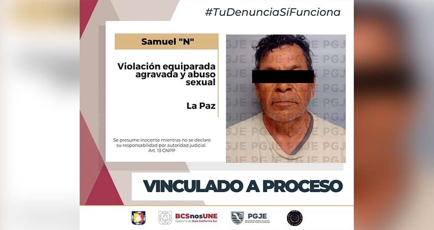 Queda sujeto vinculado a proceso por violación equiparada y dos cargos por abuso sexual