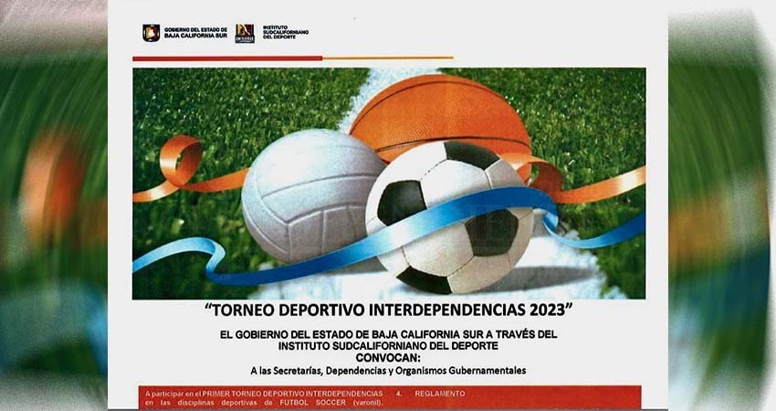 Invita el INSUDE al torneo deportivo independencias 2023