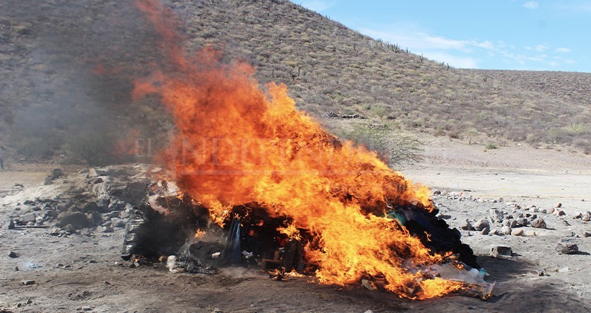 Reafirman autoridades en BCS su compromiso de combate al narcotráfico
