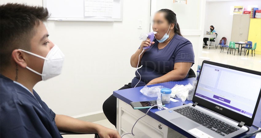 Desarrollan jornadas de espirometrías en centros de salud de La Paz y Los Cabos