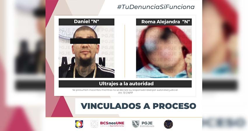 Quedan vinculados a proceso dos personas por ultraje a la autoridad