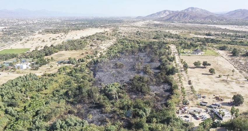 Localizan un cuerpo calcinado en las inmediaciones del incendio en SJC