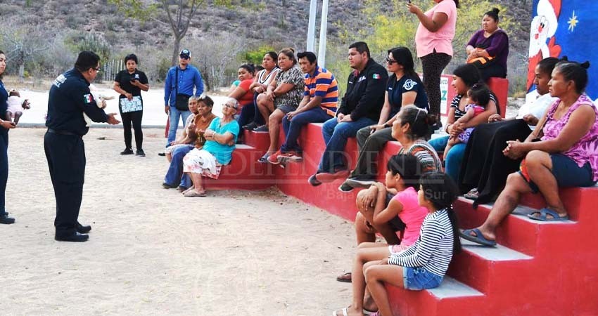 Imparte Protección Civil Capacitación de Primeros Auxilios en colonia Lagunitas