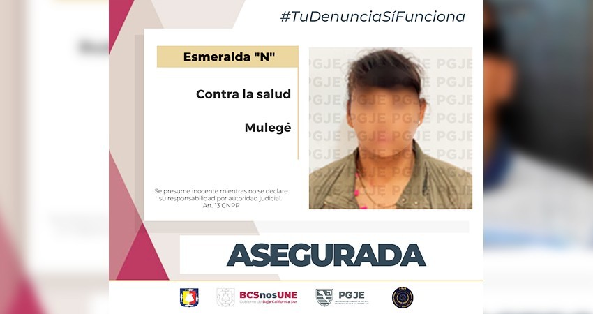 Una mujer es detenida en posesión de droga en Santa Rosalía