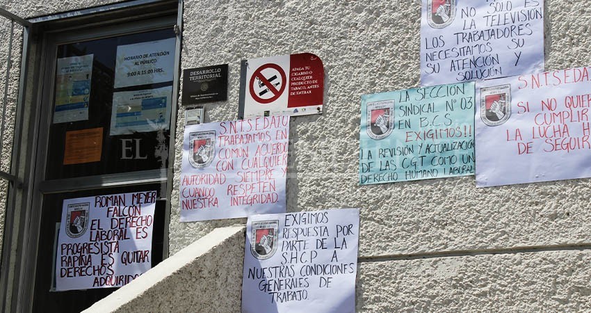 Se suma BCS al paro nacional del RAN y SEDATU