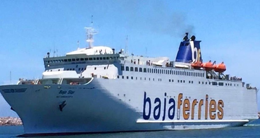 Registra Baja Ferries descompostura de su buque en alta mar