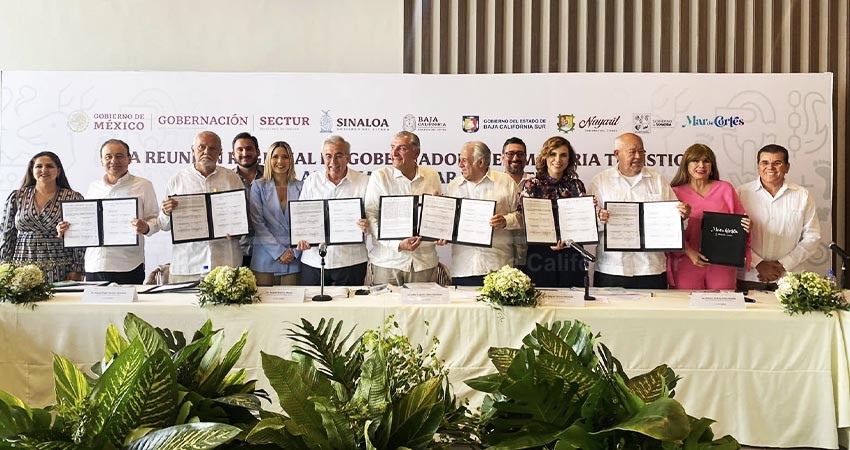Alianza "Mar de Cortés" potencia turismo para los cinco estados: SECTUR