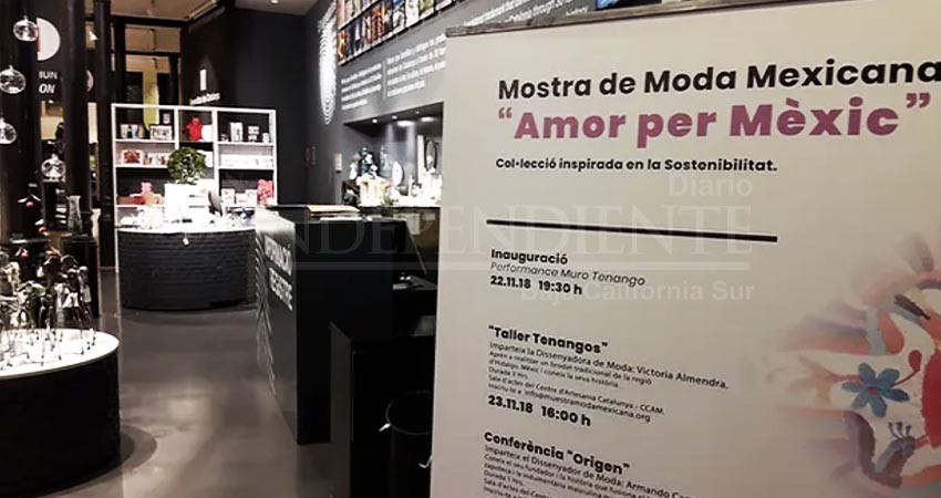 Muestra de Moda Mexicana en Barcelona tendrá representación de BCS