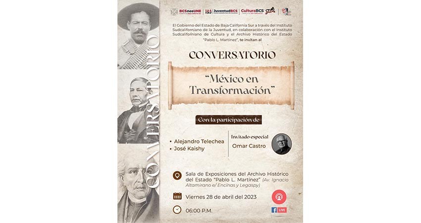 ISJuventud invita al conversatorio “México en transformación”