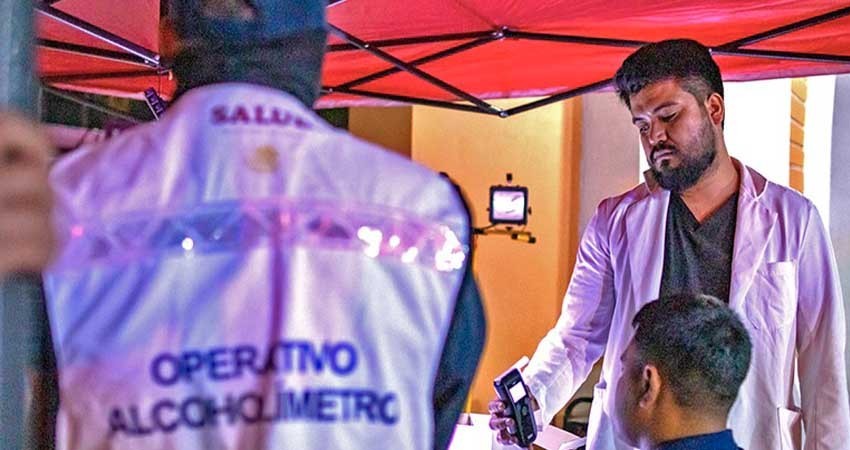 Continúan operativos de alcoholimetría con participación de COEPRA