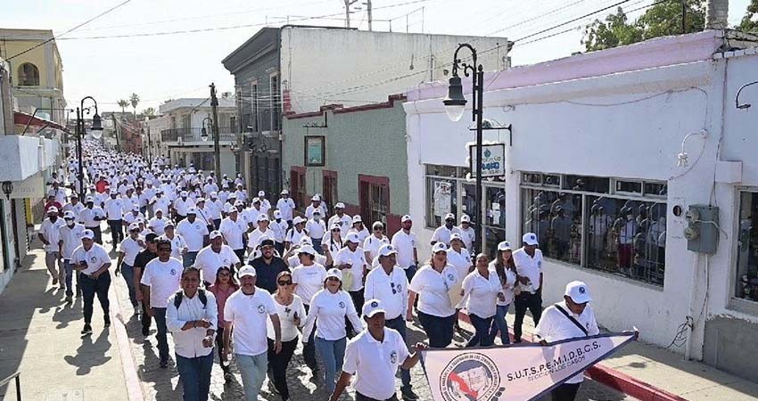 En el día del trabajo, sindicatos de Los Cabos exigen mejoras en transporte público, servicios de salud y vivienda