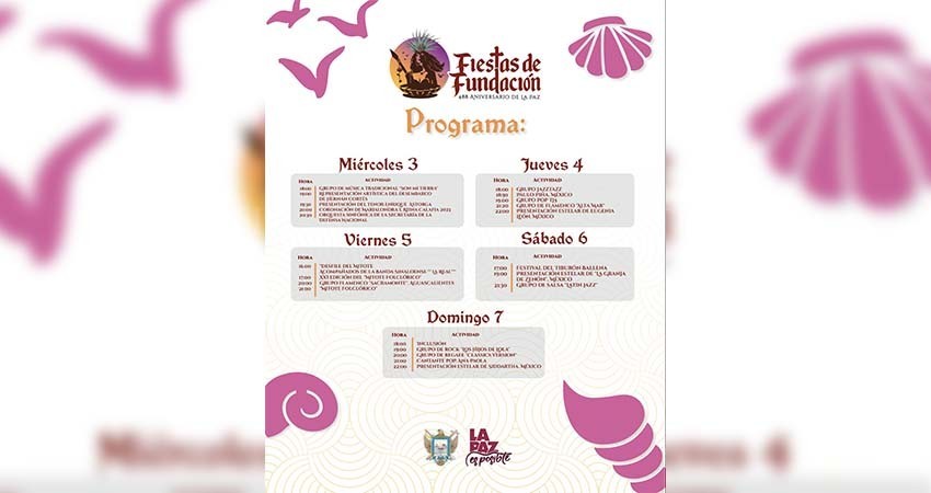 Todo listo para el inicio de las Fiestas de Fundación de La Paz