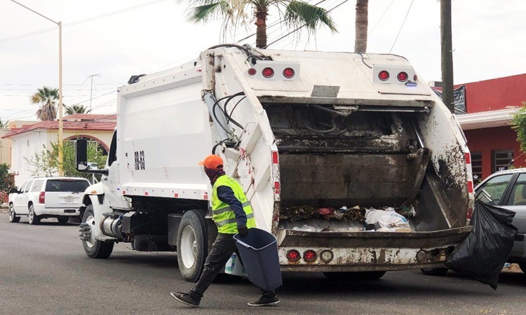 Habrá servicio de recolección de basura en la Paz este viernes 5 de mayo