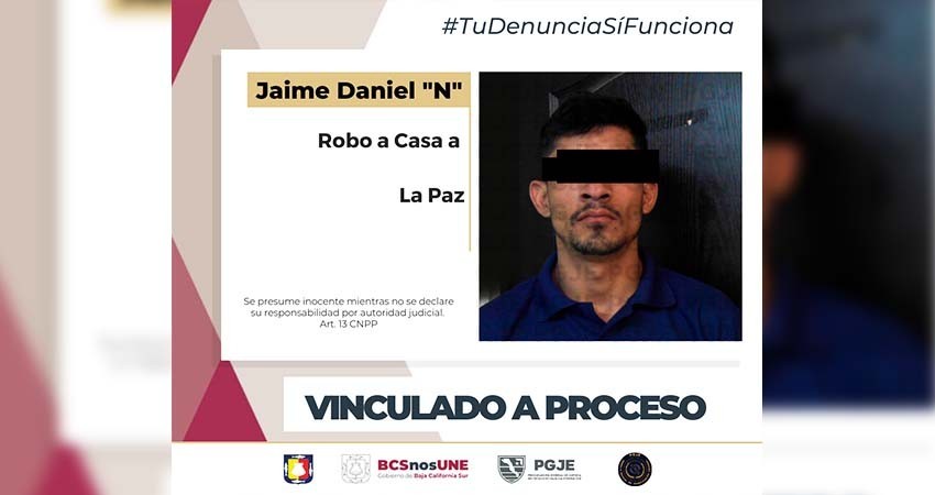 Prisión preventiva para imputado por robo a vivienda