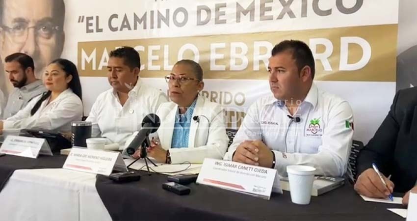 Es Mapy Moreno el enlace de Marcelo Ebrad, con BCS