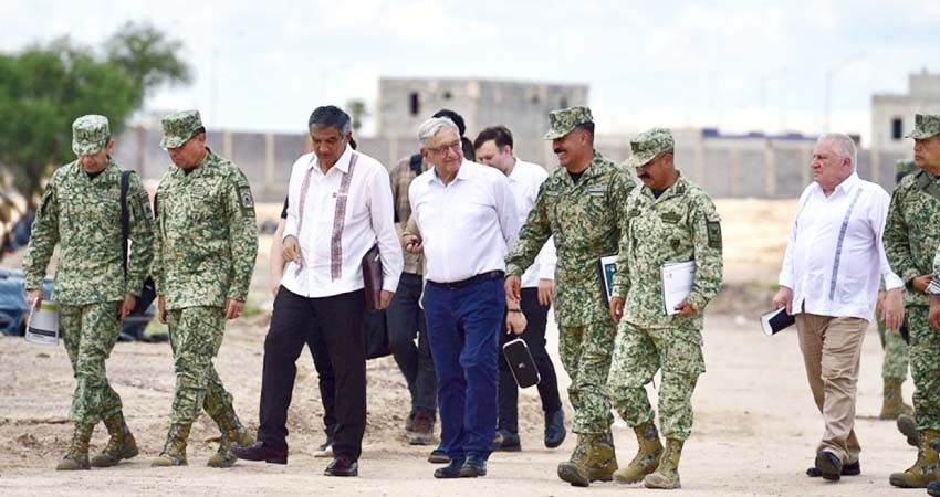 López Obrador recorre aduanas de Tamaulipas