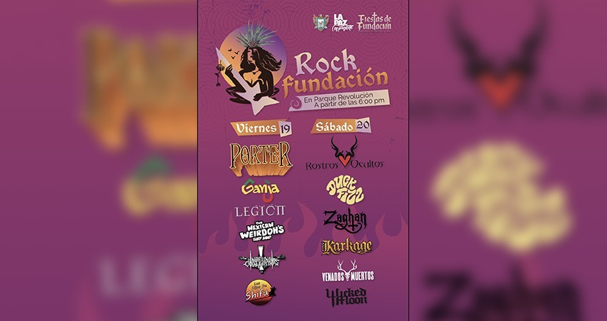 Todo listo para el “Festival Rock Fundación 2023”