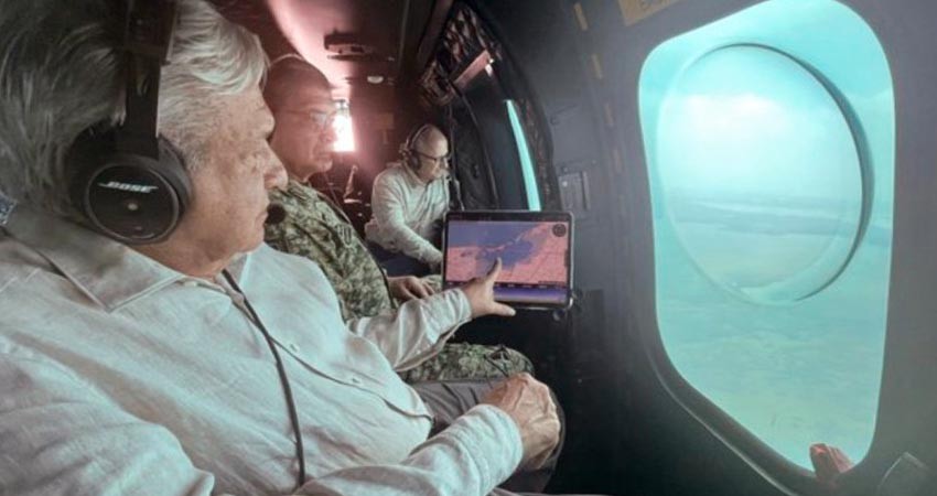 López Obrador concluye supervisión del tramo cinco del Tren Maya