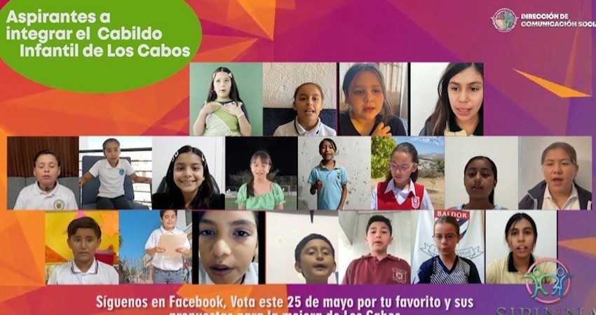 19 candidatas y candidatos listos para la elección democrática y participativa del Cabildo Infantil Los Cabos