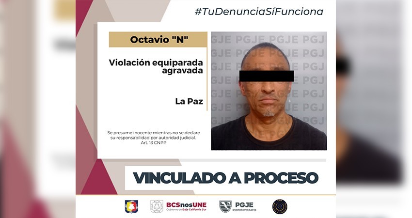 Por violación equiparada agravada quedó en prisión preventiva
