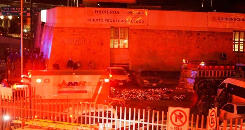 López Obrador, en contra de reservar videos de incendio en INM de Juárez; "hoy se presentarán"