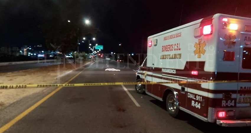 Por atropello, murió hombre en situación de calle en CSL