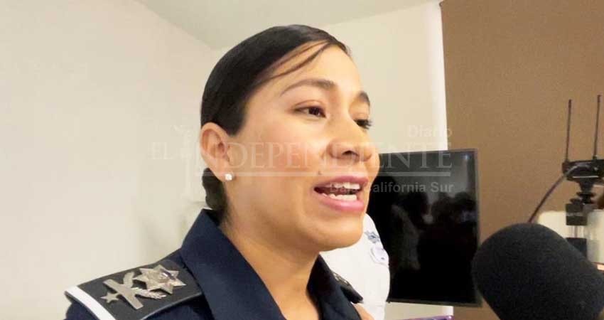 A la baja la incidencia delictiva en La Paz: Ruth de La Fuente