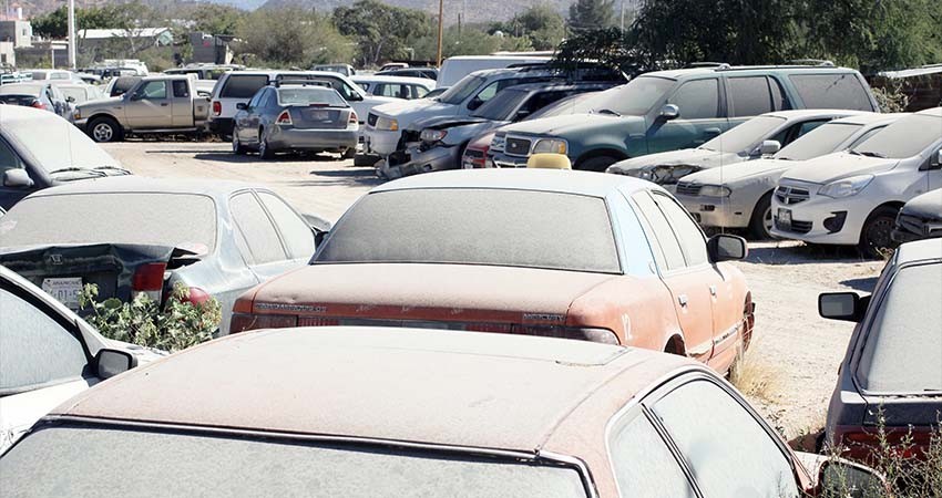 Cerca de 500 autos fueron evaluados en el corralón de La Paz; aún falta el 20%