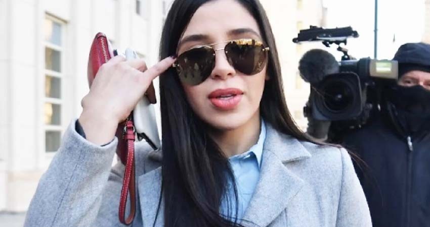 Sale de prisión Emma Coronel, esposa del 'Chapo' Guzmán