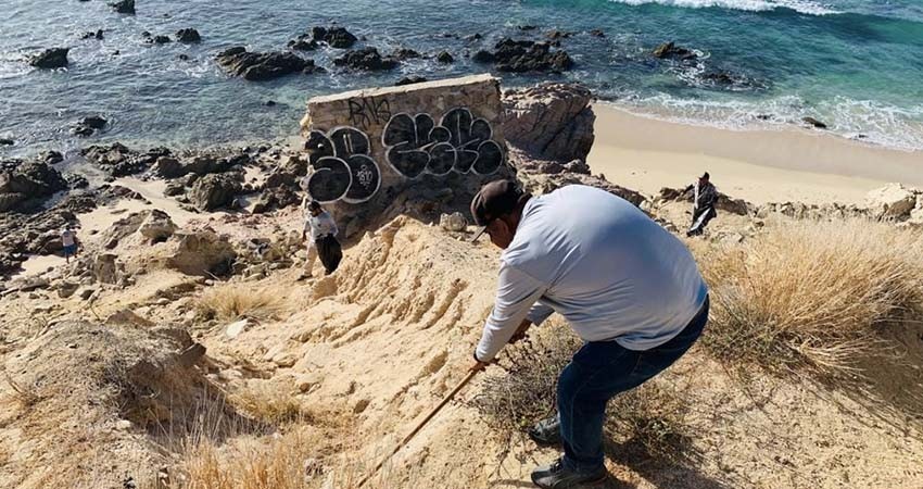 Redobla Zofemat Los Cabos las labores de limpieza en zonas adyacentes a playas ante la temporada de huracanes