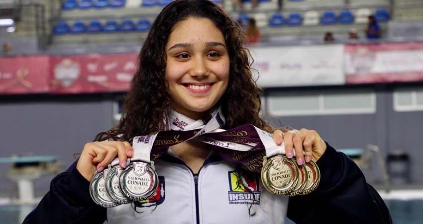 Destaca BCS con 23 medallas en clavados dentro de los Nacionales CONADE 2023