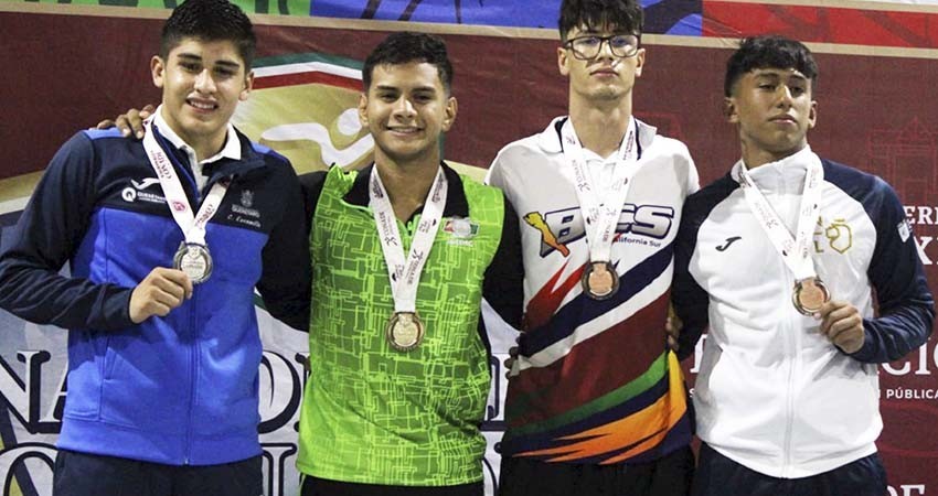 Luchas asociadas de BCS da sus primeras medallas en los Nacionales CONADE 2023