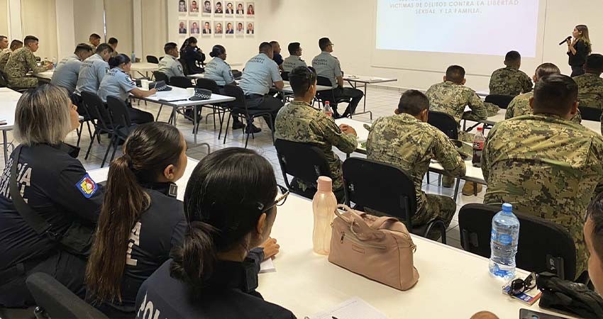 Continúa la capacitación a primeros respondientes en detenciones en flagrancia en delitos contra la libertad sexual        4