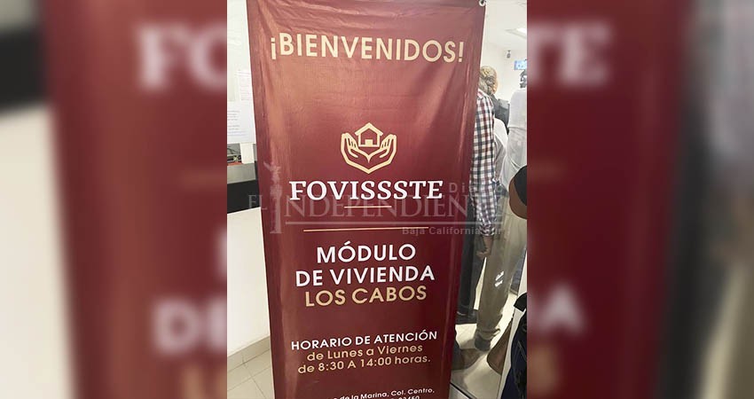 Instalaron módulo permanente de FOVISSSTE en CSL