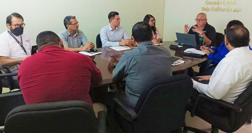 Mantiene IEEBCS reuniones de trabajo con el INEBCS rumbo al proceso local electoral 2023-2024