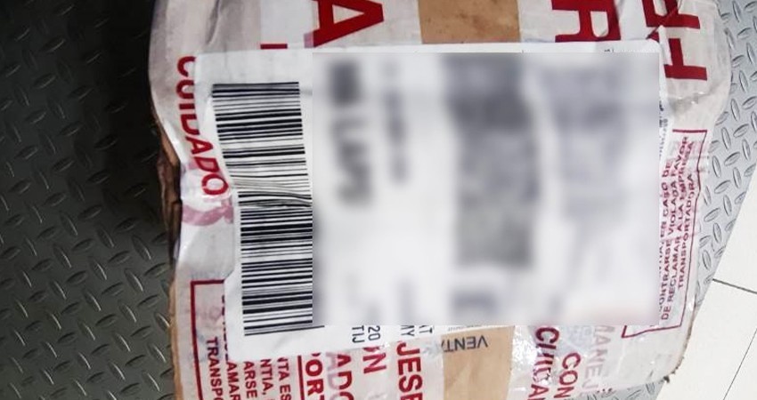 Aseguran paquete con narcóticos en Pichilingue